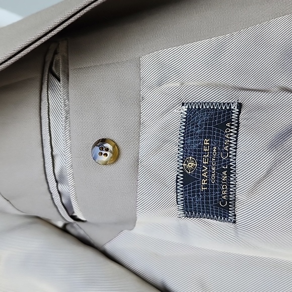 Vintage Oversized Button Down Wool Spring Jacket - Picture 3 of 9